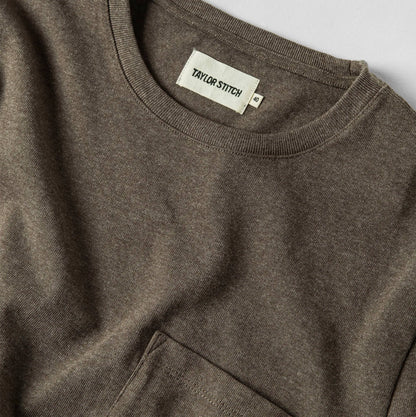 The Heavy Bag Tee in Espresso