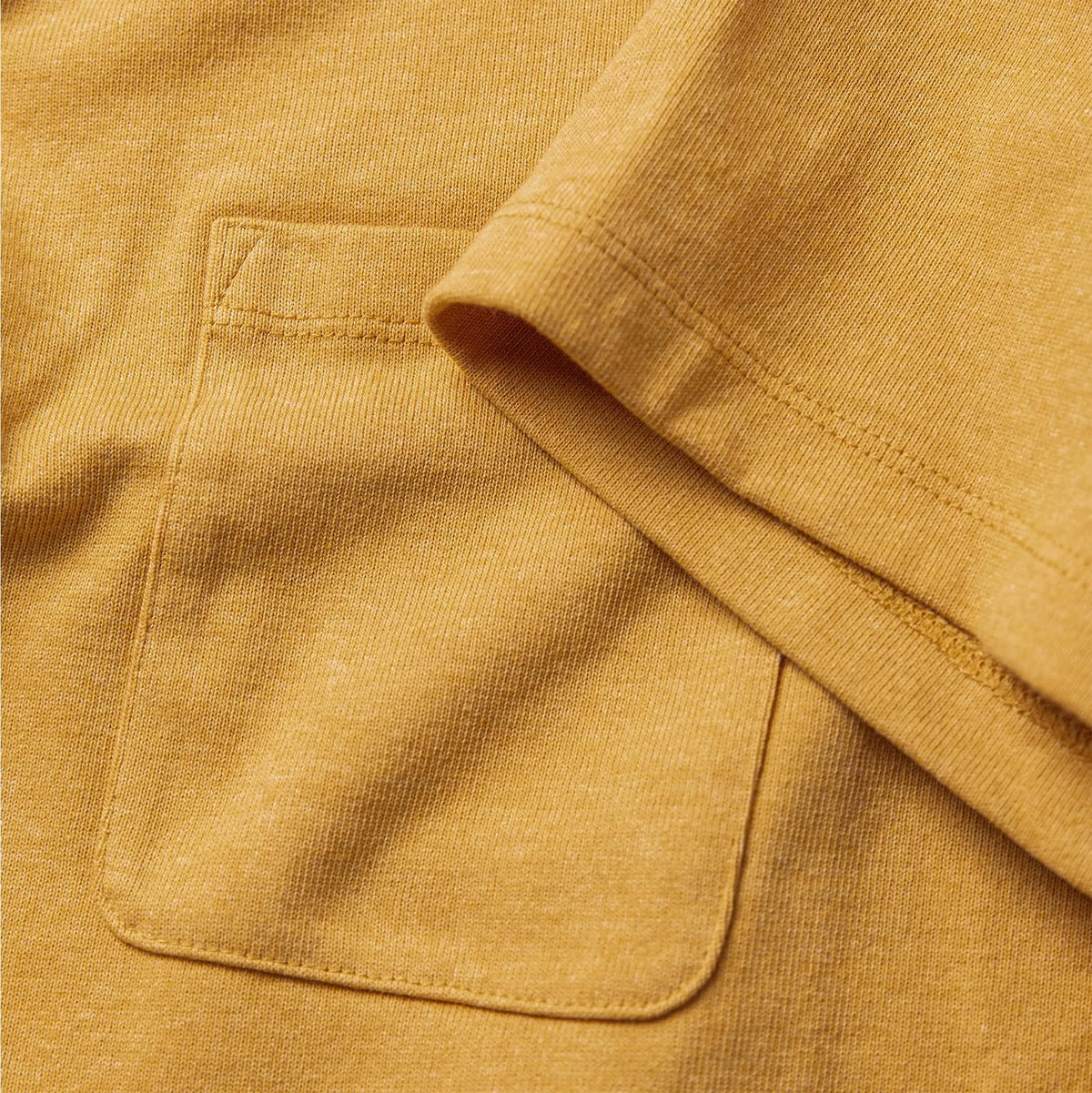 The Heavy Bag Tee in Saffron
