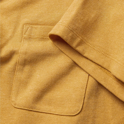 The Heavy Bag Tee in Saffron