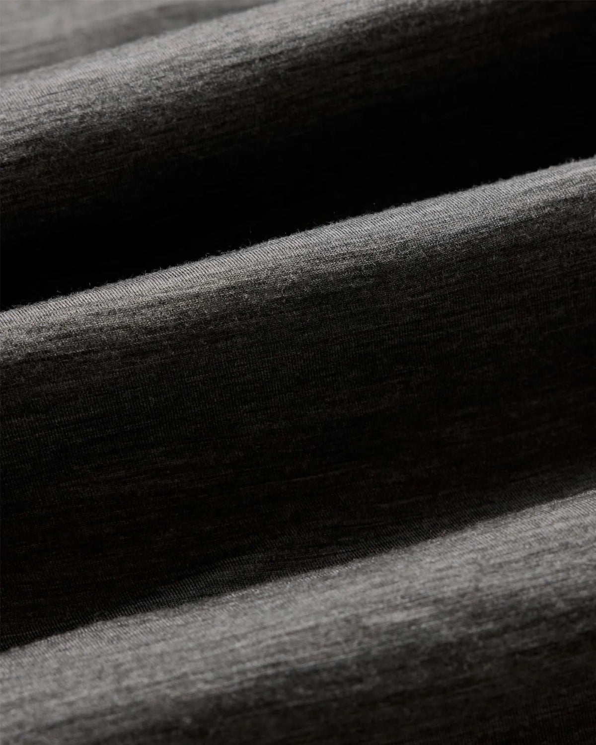 The Merino Polo in Heather Army
