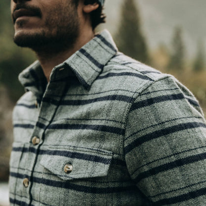 The Crater Shirt in Ash Plaid