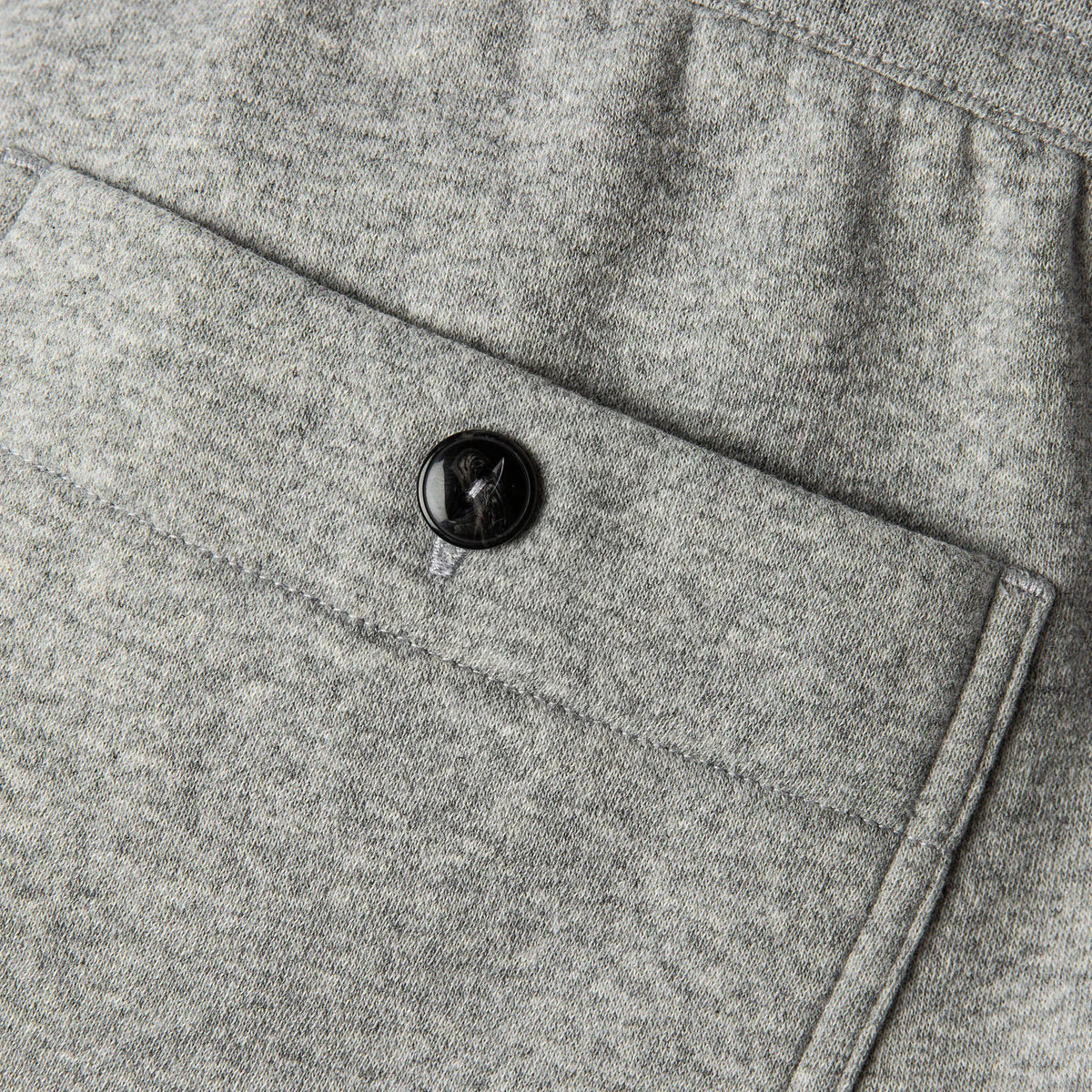 The Heavy Bag Pant in Heather Grey Fleece