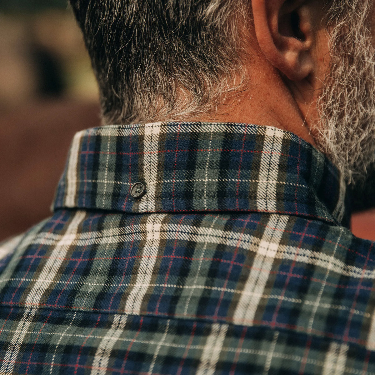 The Jack in Brushed Green Plaid