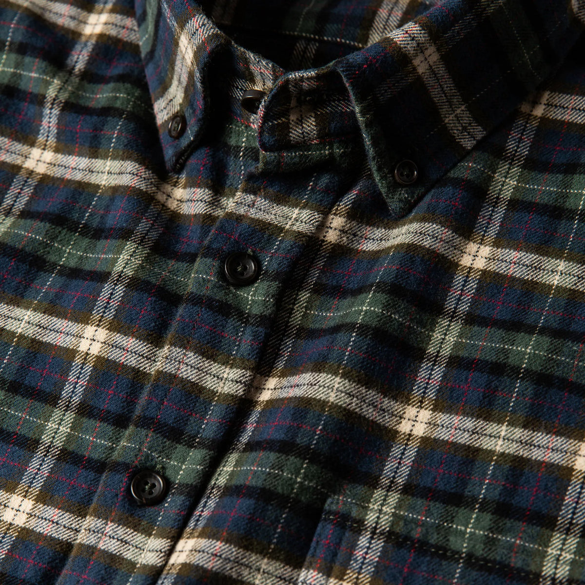 The Jack in Brushed Green Plaid