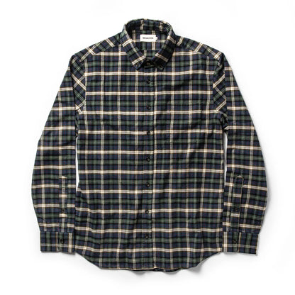 The Jack in Brushed Green Plaid