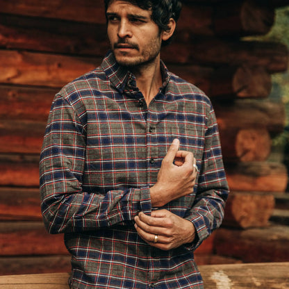 The Jack in Brushed Grey Plaid