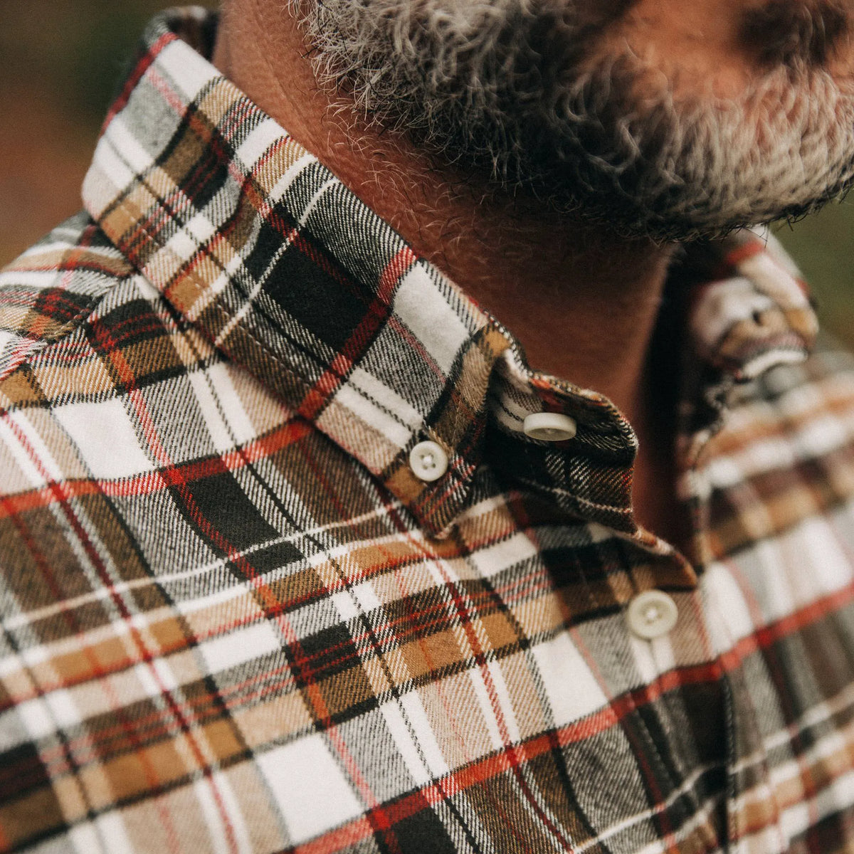 The Jack in Brushed Wheat Plaid