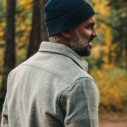 The Maritime Shirt Jacket in Ash Donegal
