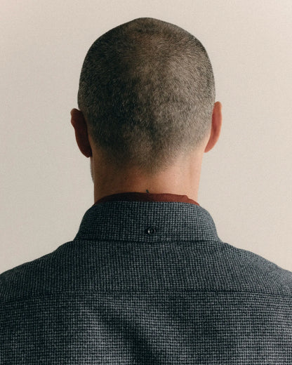 The Jack in Dark Navy Houndstooth