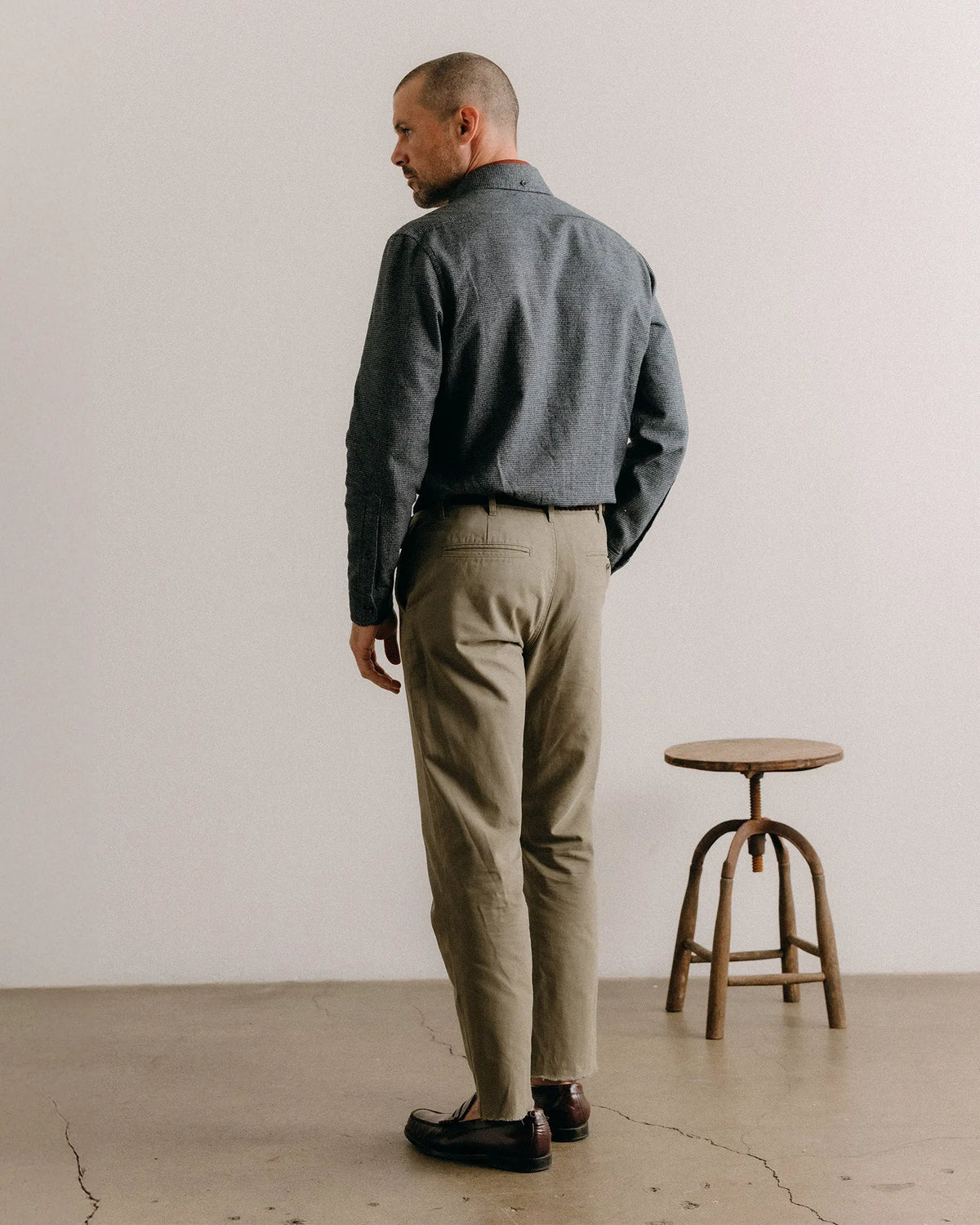 The Jack in Dark Navy Houndstooth