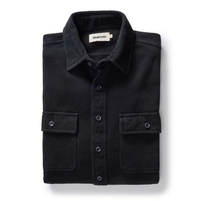 The Ledge Shirt in Coal Twill