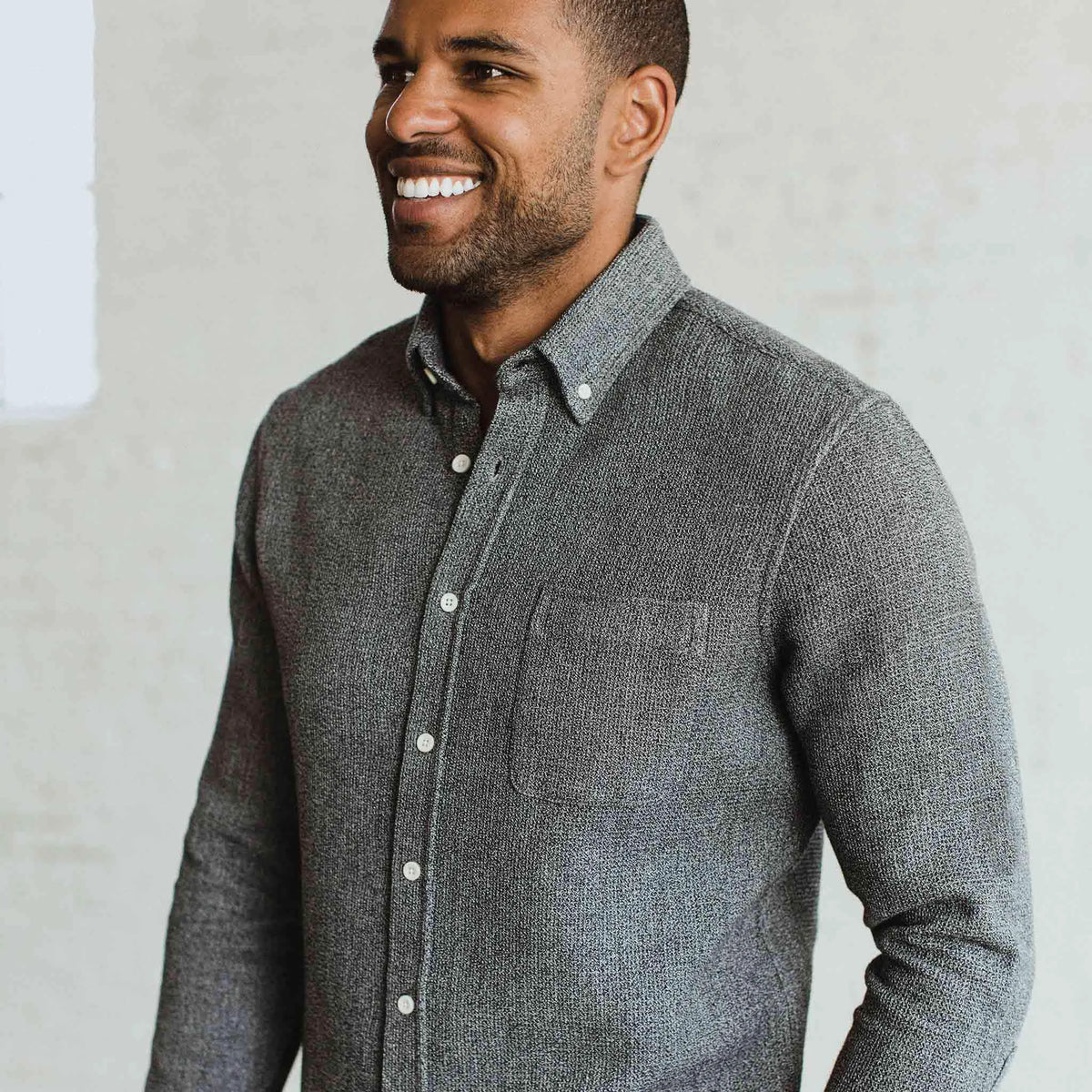 The Jack in Heather Ash Waffle