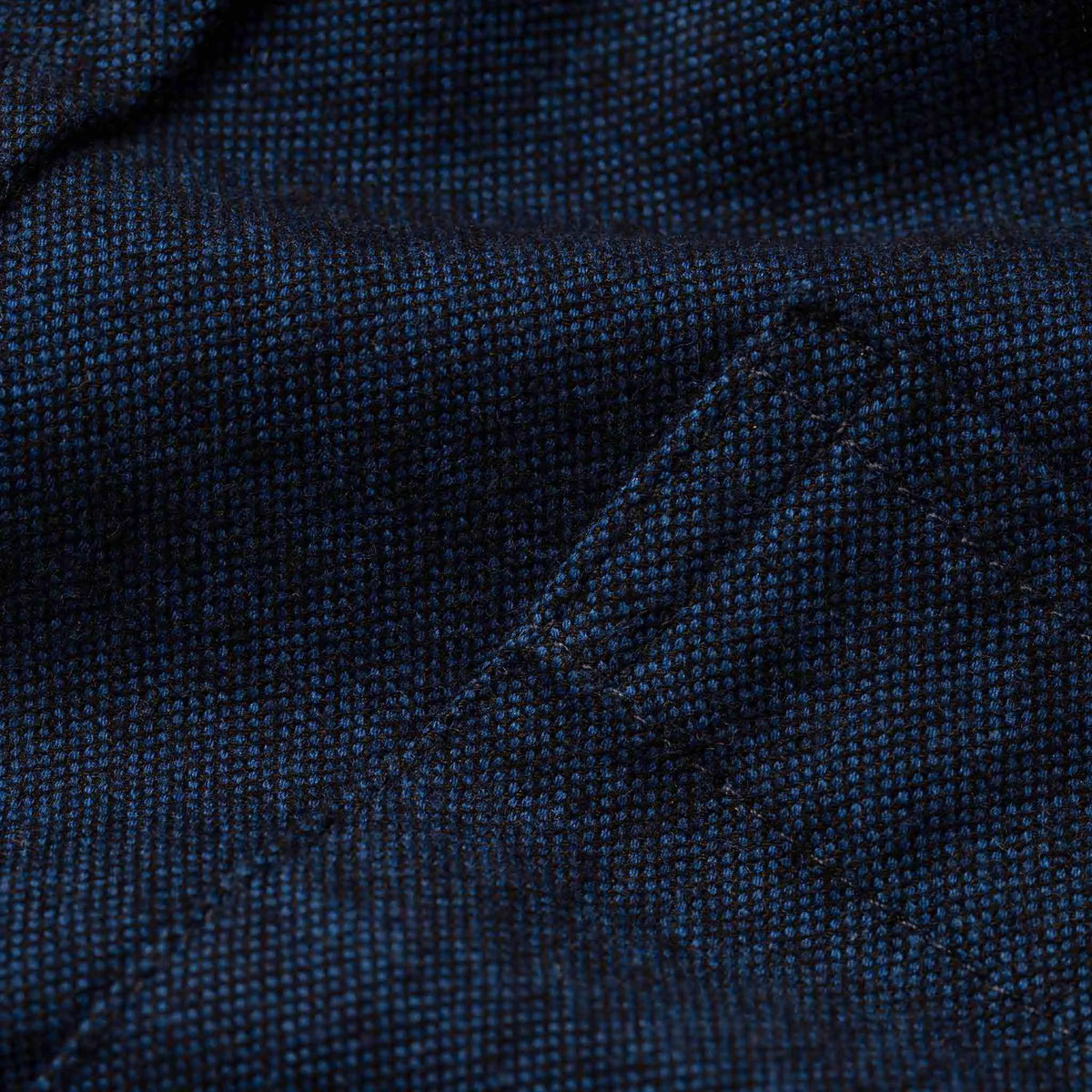 The Jack in Brushed Navy Oxford