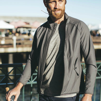 The Alvar Jacket in Steel