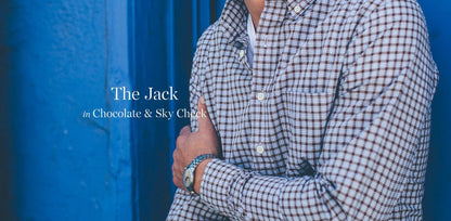 The Jack in Chocolate & Sky Check