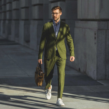 The Telegraph Trouser in Evergreen