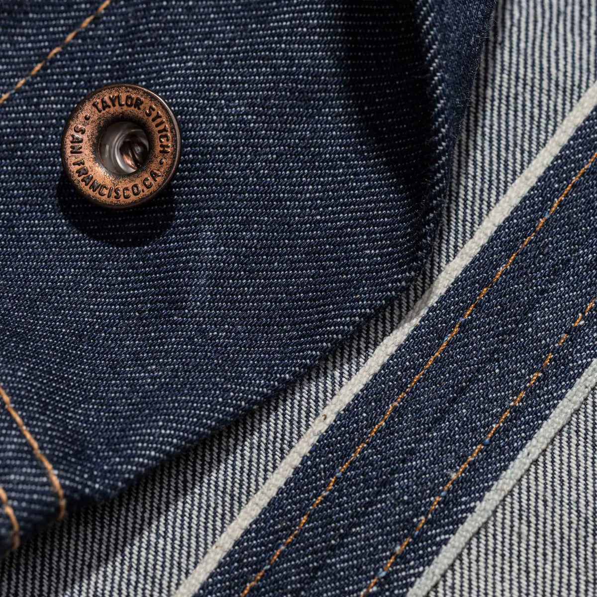 The Long Haul Jacket in 110 Year Denim