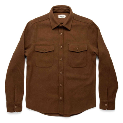 The Maritime Shirt Jacket in Rust