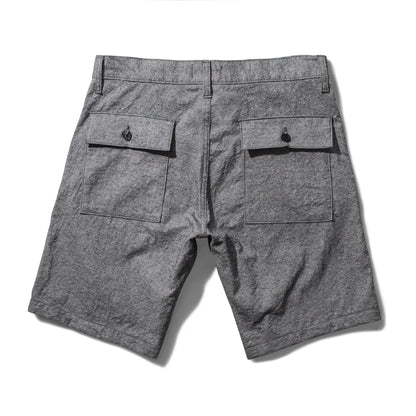 The Camp Short in Slub Chambray