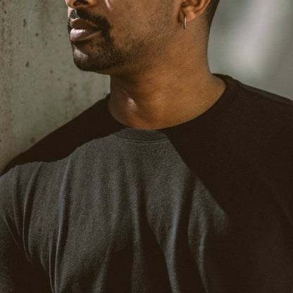 The Triblend Tee in Black