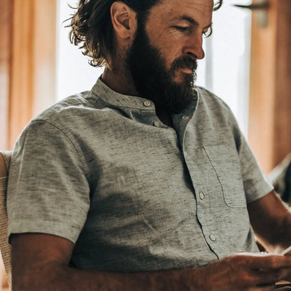 The Short Sleeve Bandit in Heather Grey