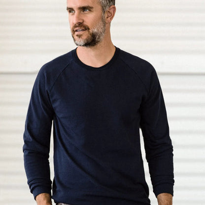 The Heavy Bag Long Sleeve in Navy