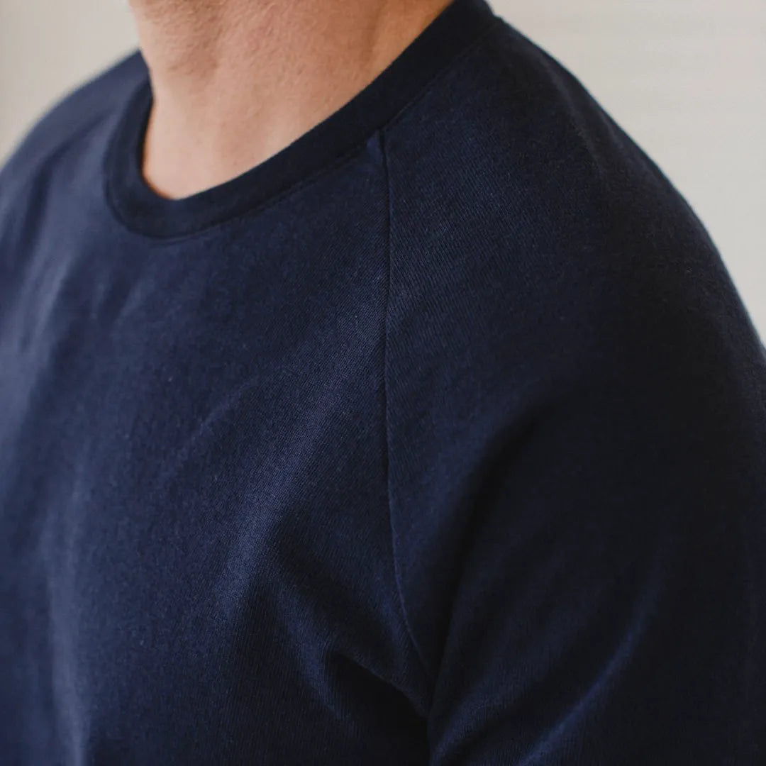 The Heavy Bag Long Sleeve in Navy