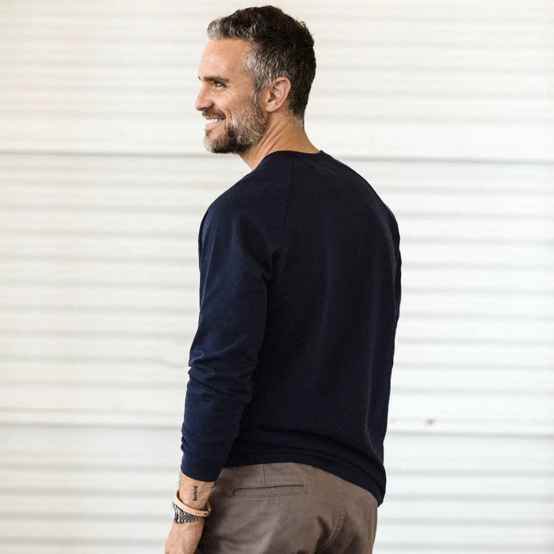 The Heavy Bag Long Sleeve in Navy