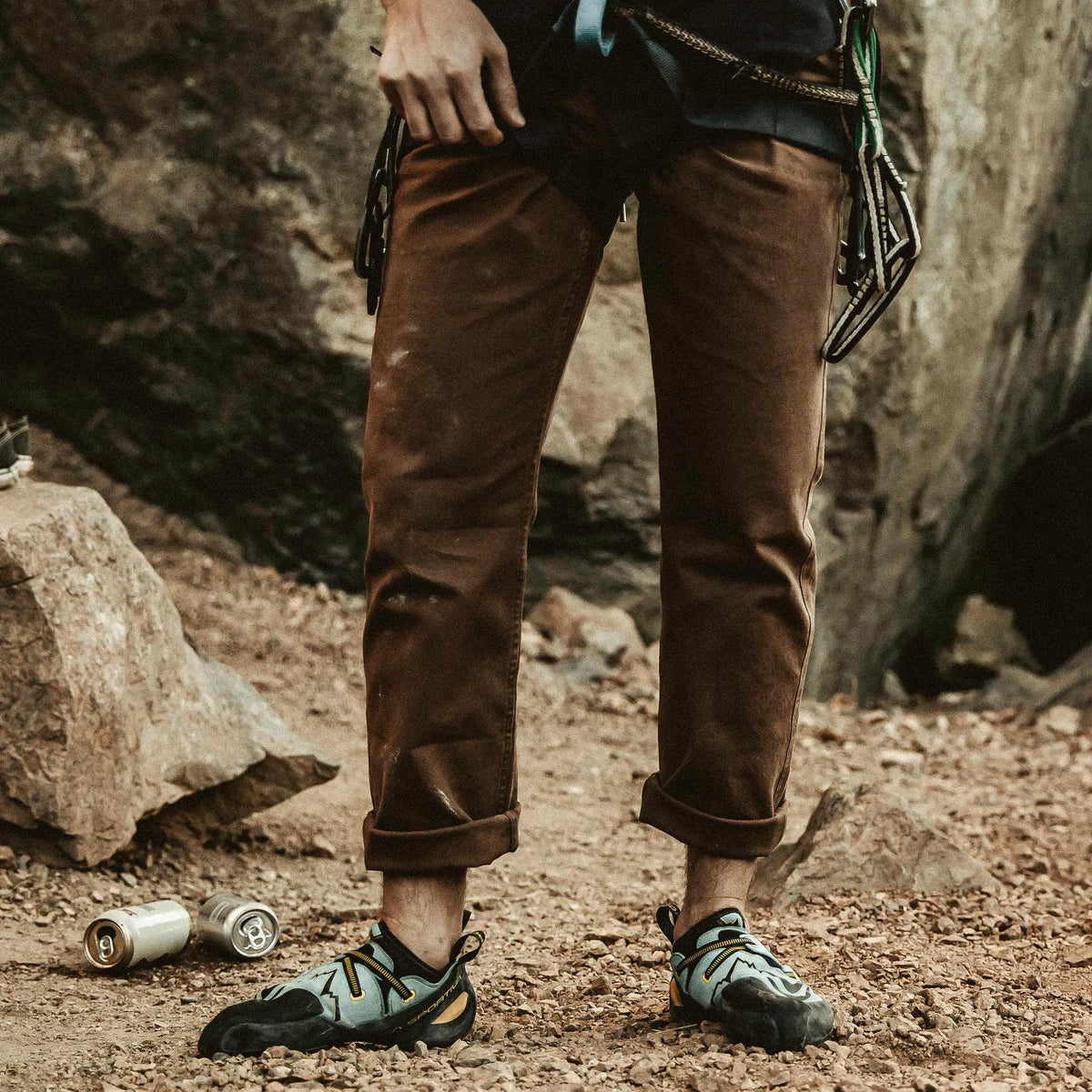 The Camp Pant in Washed Timber