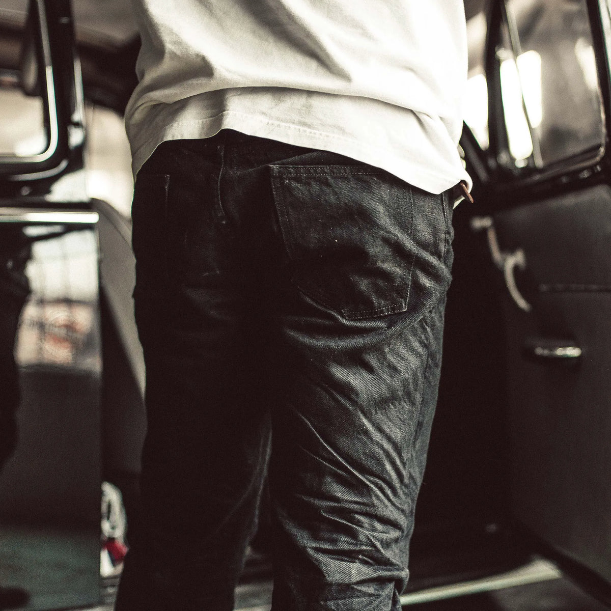 The Democratic Jean in Kuroki Mills Black Selvage