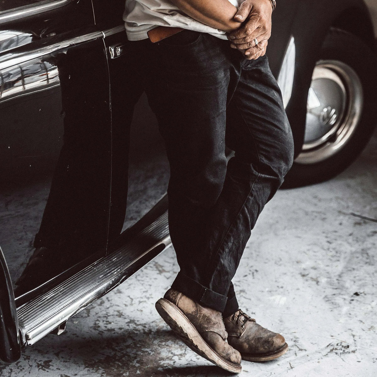 The Democratic Jean in Kuroki Mills Black Selvage