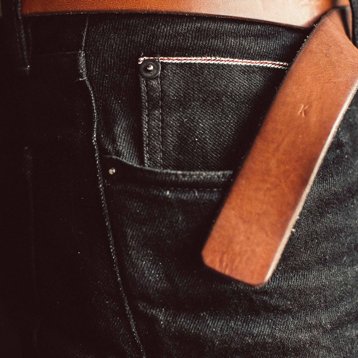 The Democratic Jean in Kuroki Mills Black Selvage