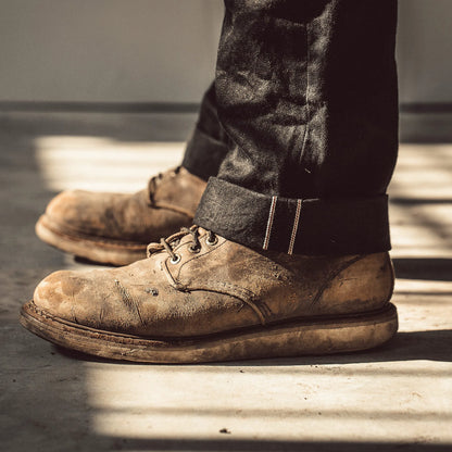 The Slim Jean in Kuroki Mills Black Selvage