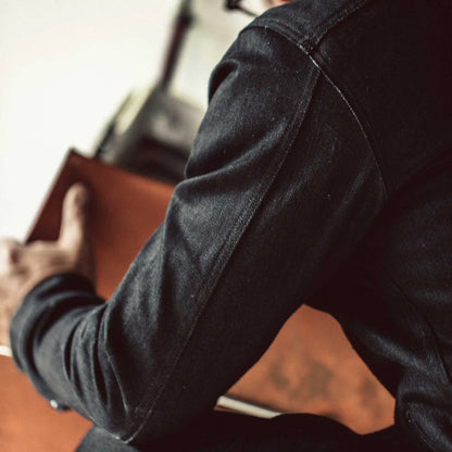 The Long Haul Jacket in Kuroki Mills Black Selvage