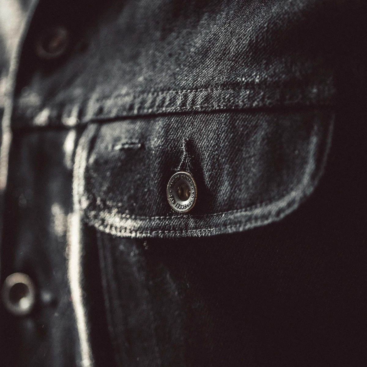 The Long Haul Jacket in Kuroki Mills Black Selvage