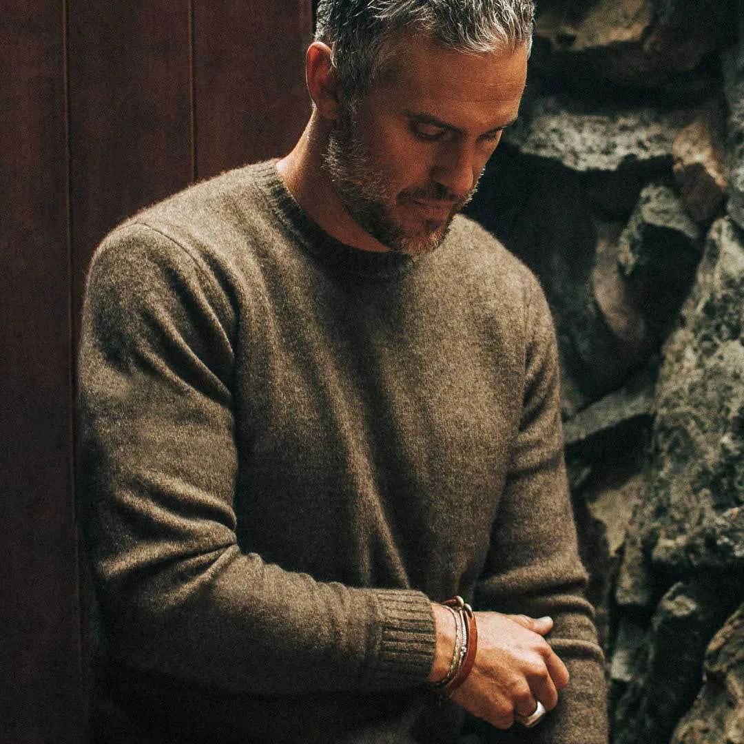 The Lodge Sweater in Army