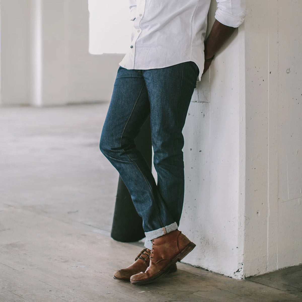 The Slim Jean in Cone Mills Standard