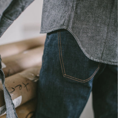 The Slim Jean in Cone Mills '68 Selvage