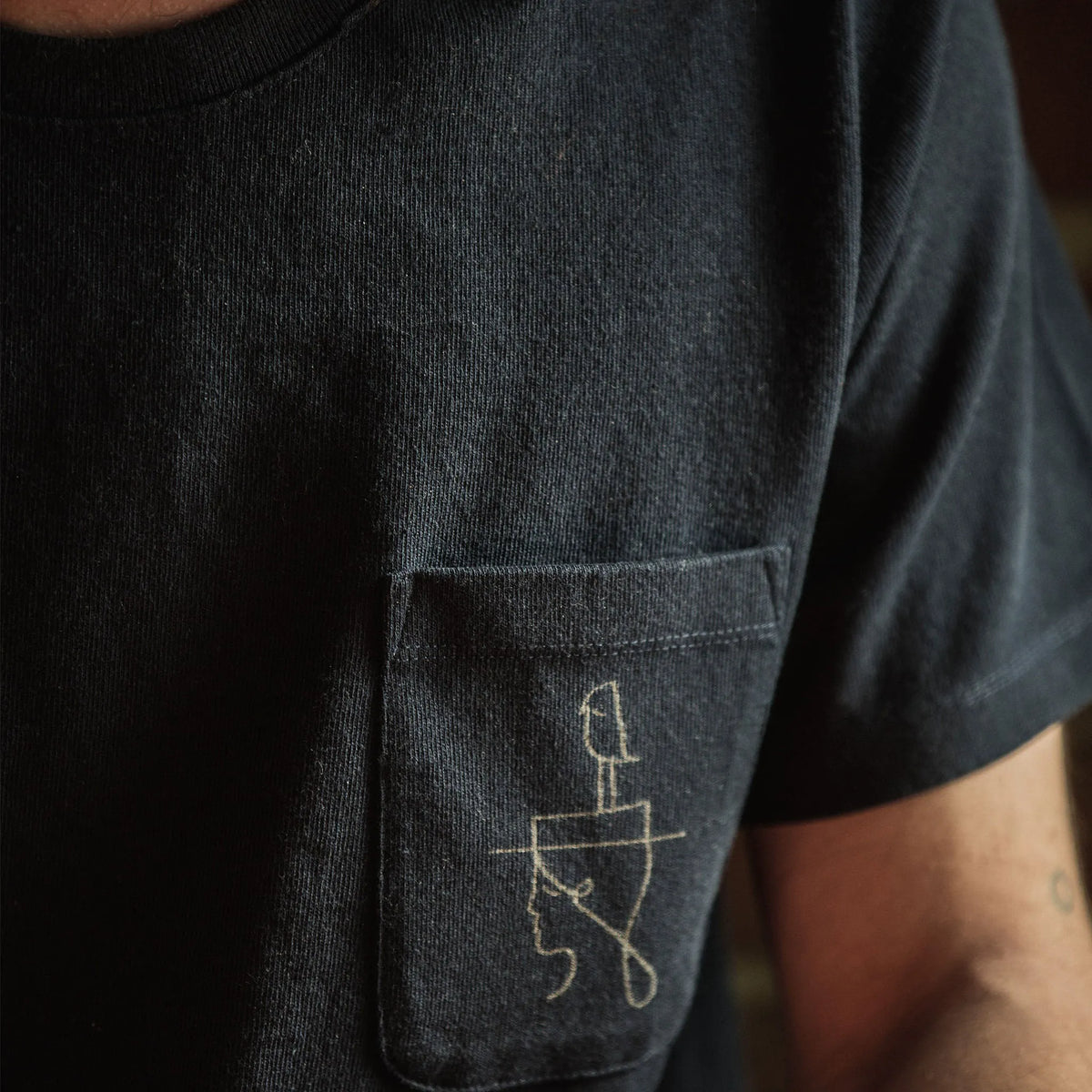The Heavy Bag Tee in Lady Bird