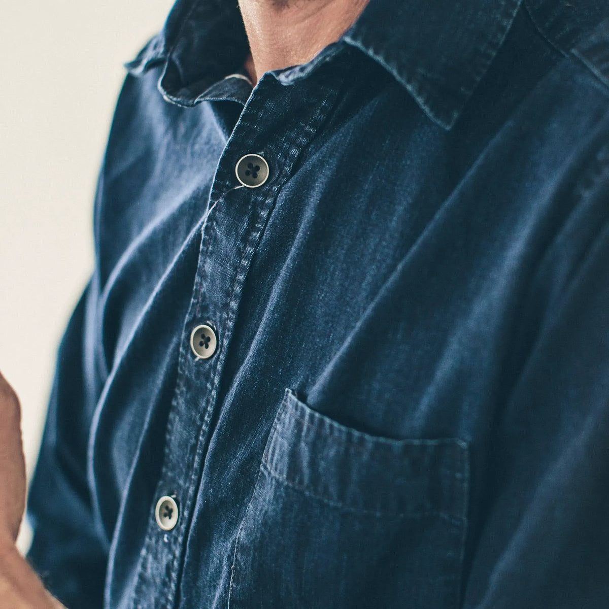 The Mechanic in Washed Indigo