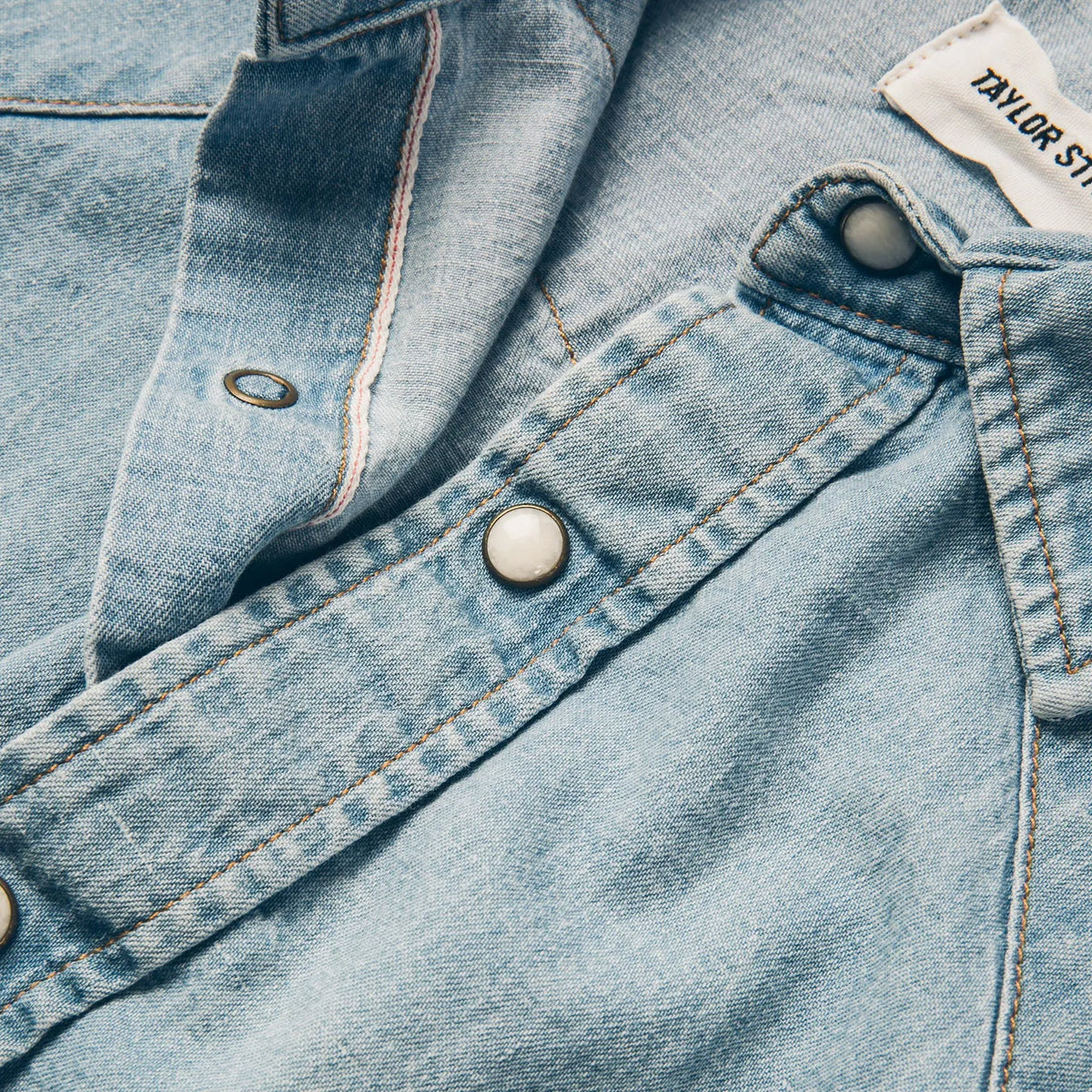 The Western Shirt in Washed Indigo