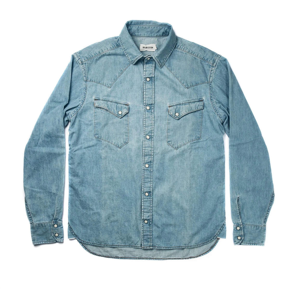The Western Shirt in Washed Indigo