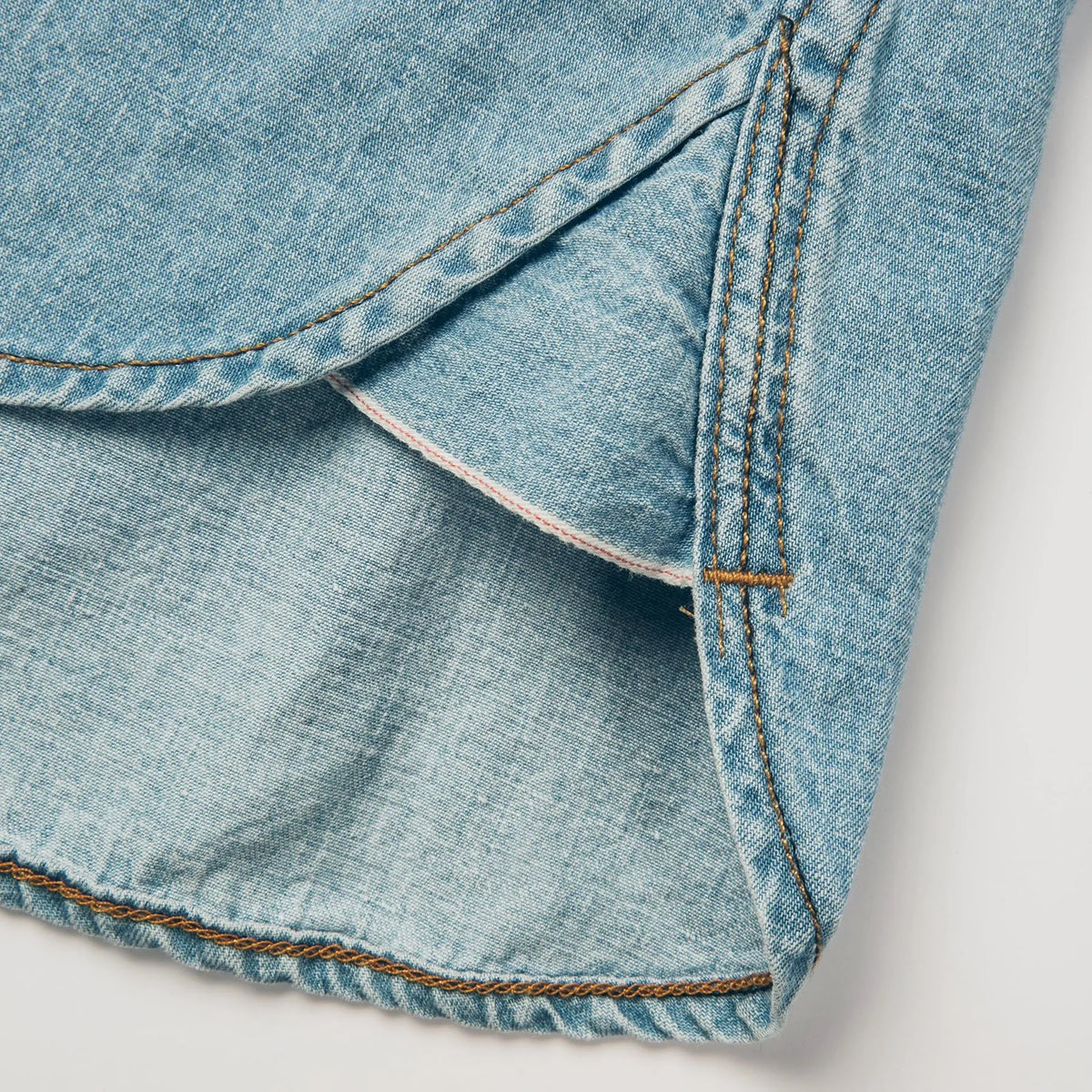 The Western Shirt in Washed Indigo