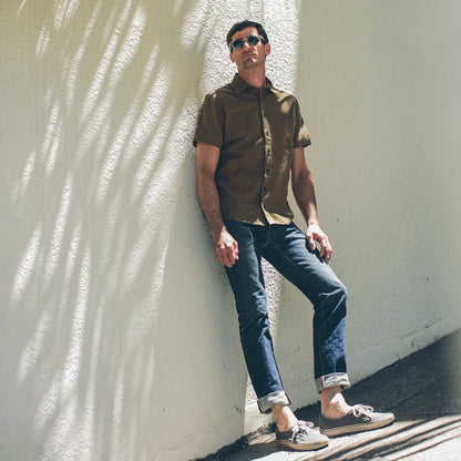 The Short Sleeve Mechanic in Tobacco