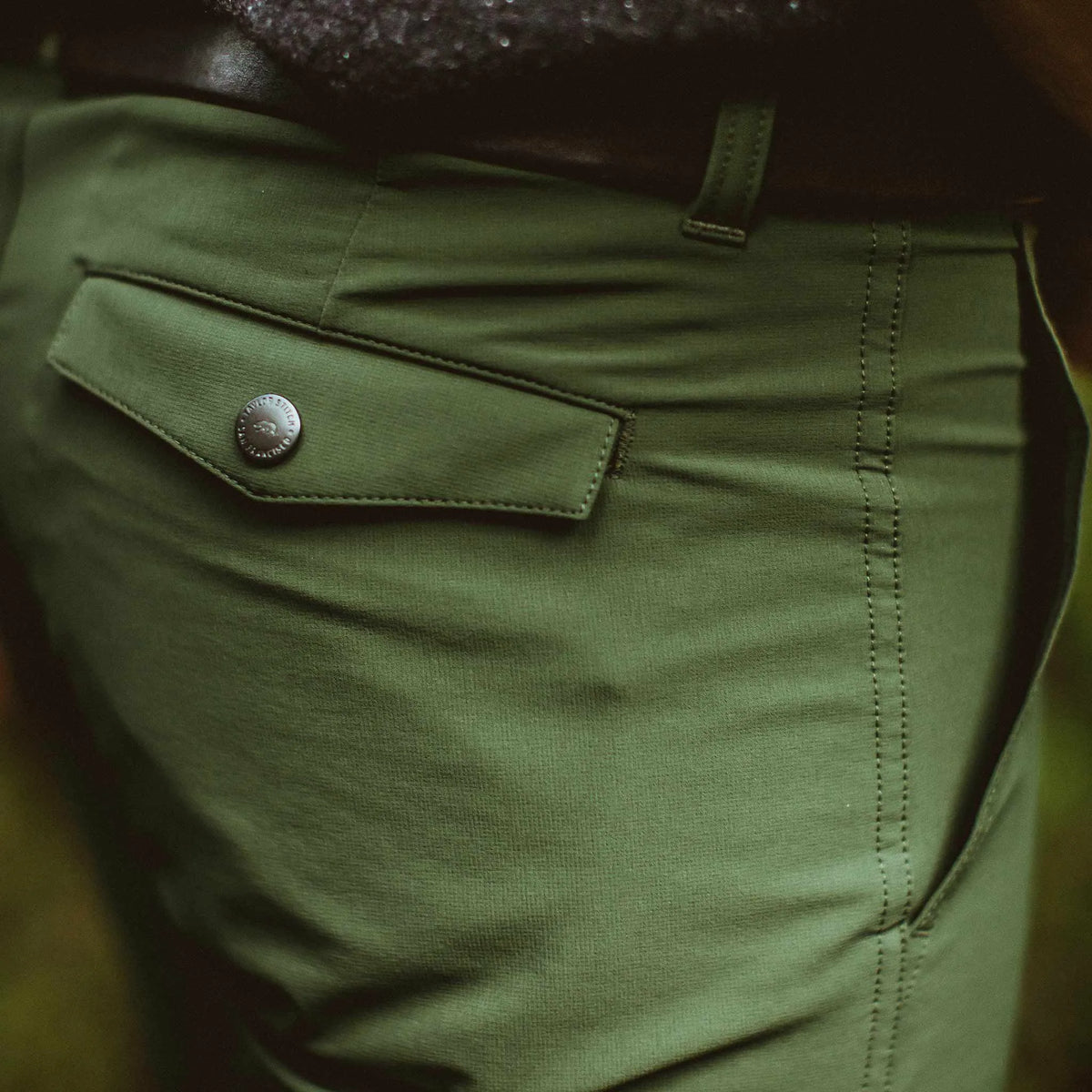 The Alpine Pant in Moss