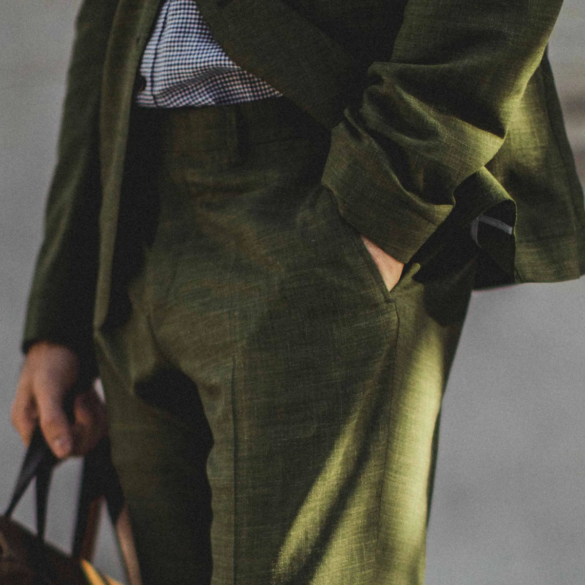The Telegraph Trouser in Evergreen