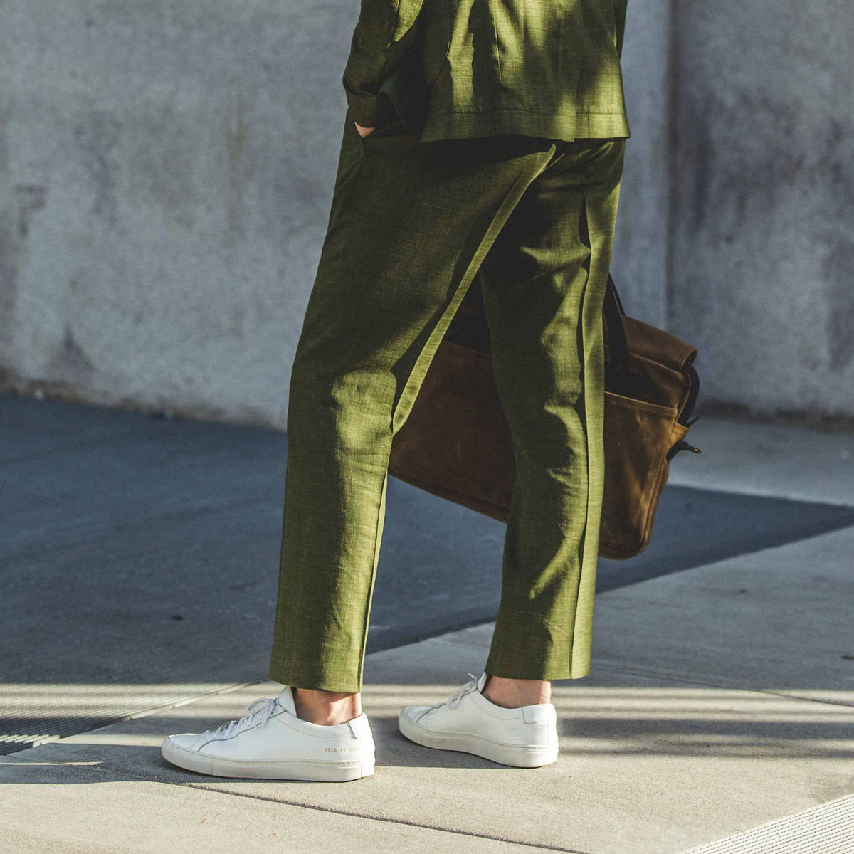 The Telegraph Trouser in Evergreen