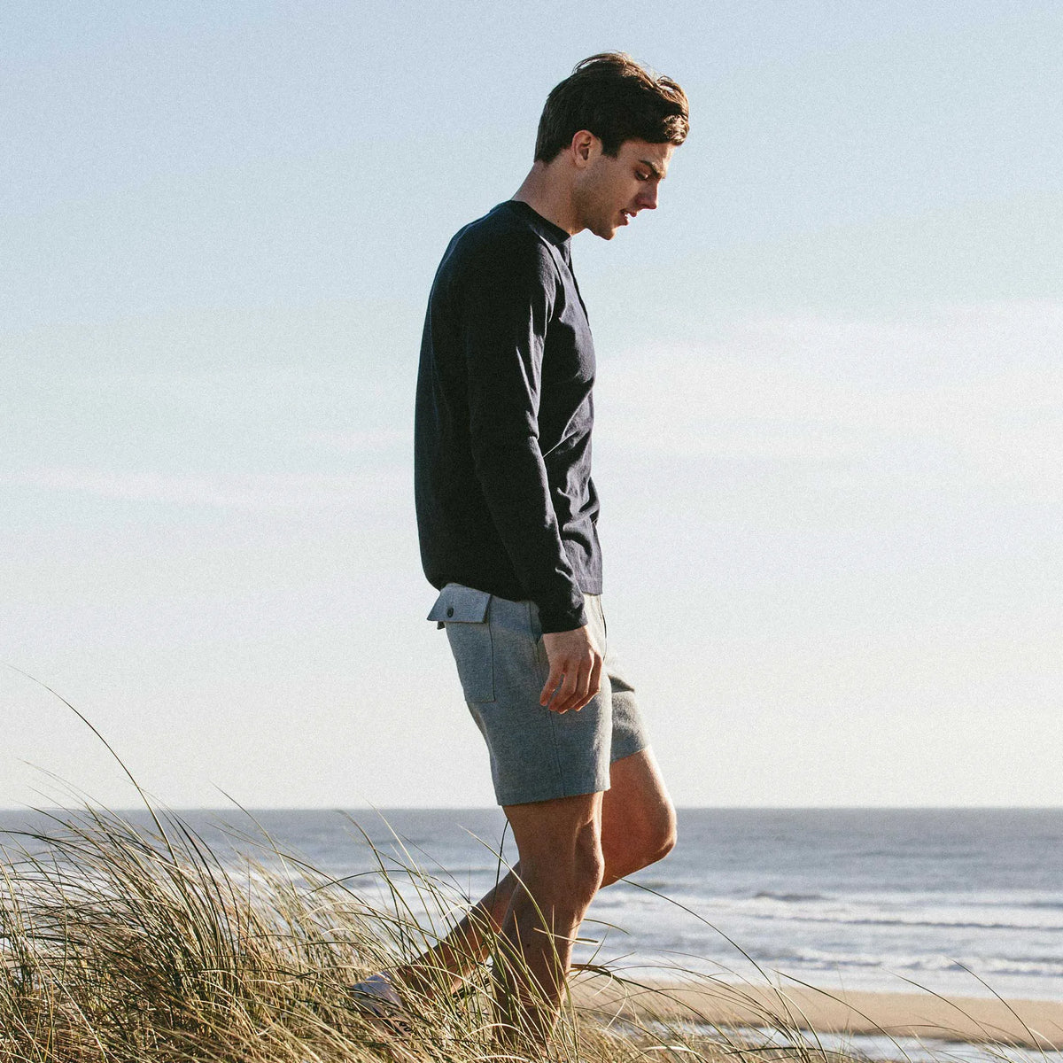 The Trail Short in Midnight Slub