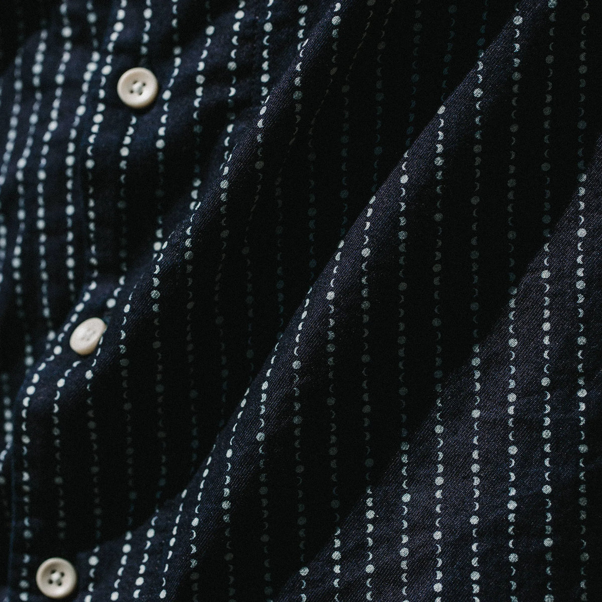 The Short Sleeve Hawthorne in Indigo Moon Phase