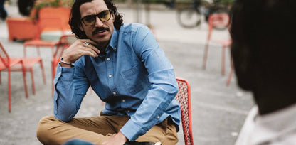 The Jack in Sky Reverse Jacquard